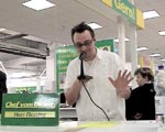Fünf Finger in der Kasse – Lyrik goes Shopping (Leipziger Buchmesse 2003)